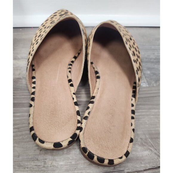 Madewell Women's Sz. 8 Remi Mule In Dotted Calf Hair - Picture 4 of 9